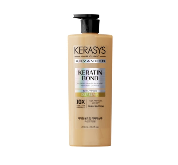 Kerasys Advanced Keratin Bond Deep Repair Shampoo 750ml from Korea by Kerasys