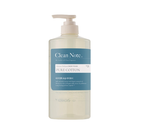 Kerasys Clean Note Pure Cotton Body Wash 800ml from Korea by Kerasys