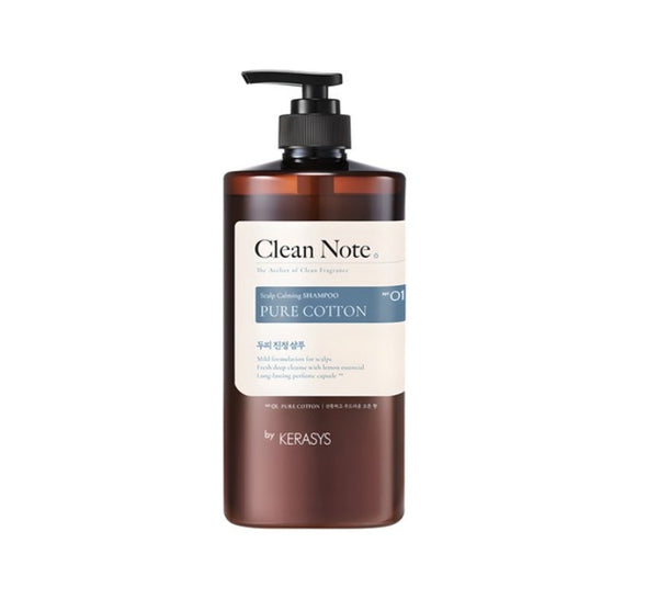 Kerasys Clean Note Pure Cotton Shampoo 1L from Korea by Kerasys