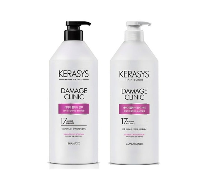 Kerasys Damage Clinic Shampoo 980ml + Treatment 980ml from Korea by Kerasys