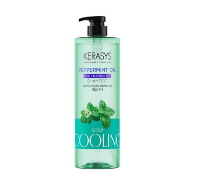 Kerasys Peppermint Oil Anti-dandruff Shampoo 1L from Korea by Kerasys