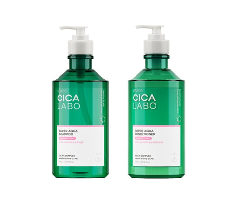Kerasys CICA LABO Super Aqua Shampoo 750ml + Condtioner 750ml from Korea by Kerasys