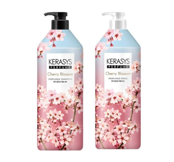 Kerasys Perfume Cherry Blossom Shampoo 1L + Treatment 1L from Korea by Kerasys