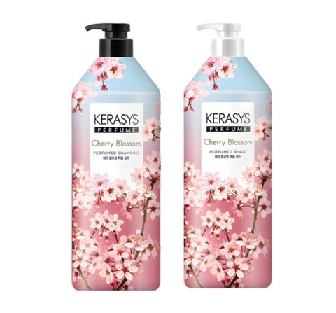 Kerasys Perfume Cherry Blossom Shampoo 1L + Treatment 1L from Korea by Kerasys