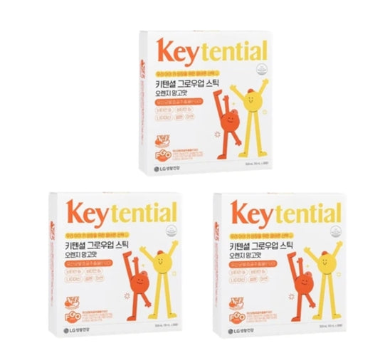 3 x LG H&H Vital Garden Keytential Growup Stick (18ml x 28ea) from Korea