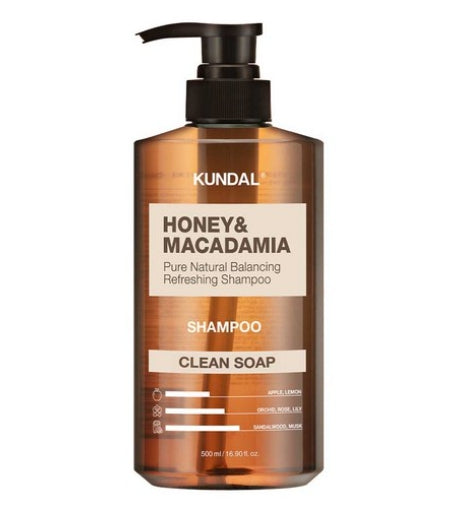 KUNDAL Honey & Macadamia Nature Shampoo Clean Soap 500ml_ by KUNDAL