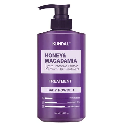 Kundal Honey & Macadamia Hair Treatment Baby Powder 500ml by KUNDAL