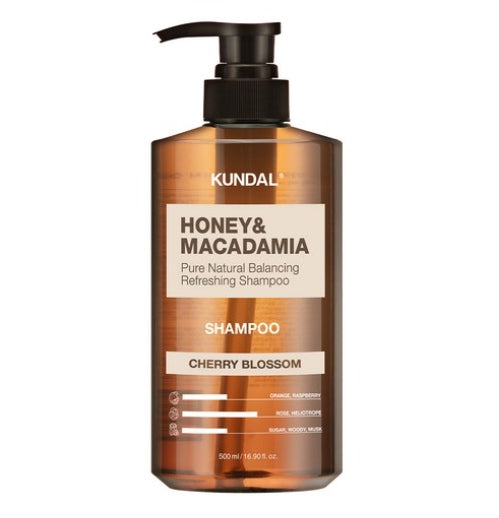 Kundal Honey & Macadamia Nature Shampoo Cherry Blossom 500ml by KUNDAL