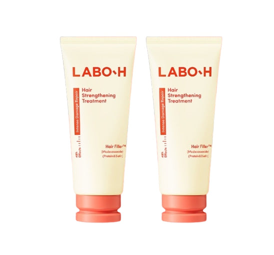 2 X LABO-H Hair Strengthening Treatment Intense Damage Repair 200ml from Korea by LABO-H