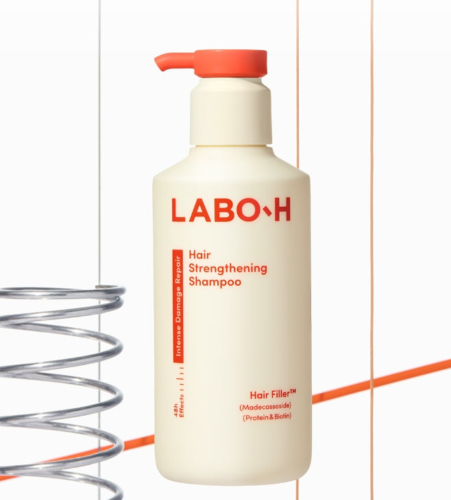 LABO-H Hair Strengthening Shampoo Intense Damage Repair 430ml from Korea by LABO-H