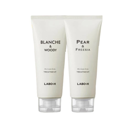 LABO-H Scalp Strengthening Hair Loss Care Treatment Blanche & Woody 200ml + Pear & Freesia 200ml from Korea by LABO-H