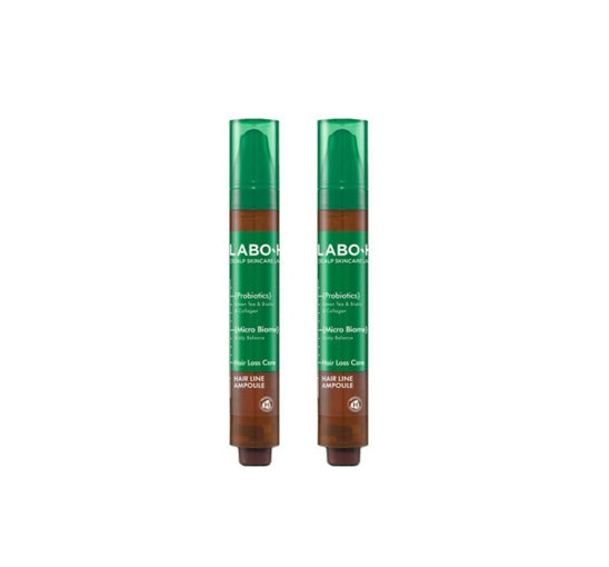 2 x LABO-H Scalp Strengthening Clinic Hair Line Ampulle, Haarausfallpflege, 15 ml, aus Korea