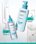 2 x LABO-H Dandruff Clinic Shampoo Hair Loss Care 400ml from Korea by LABO-H