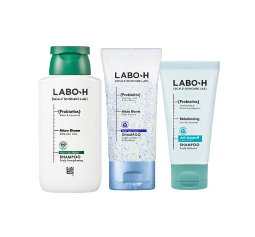 [For Testing] LABO-H Shampoo Set (3 items) from Korea by LABO-H