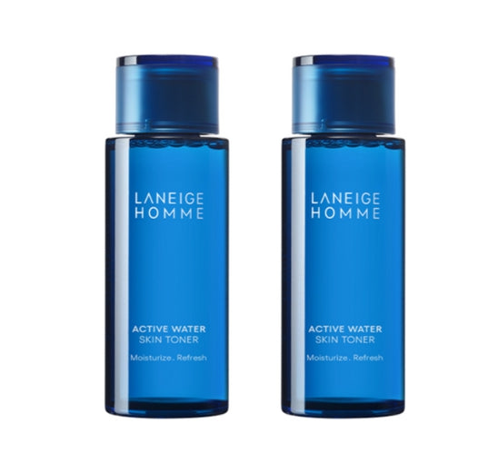 2 x [MEN] LANEIGE Homme Active Water Skin Toner 180ml מקוריאה
