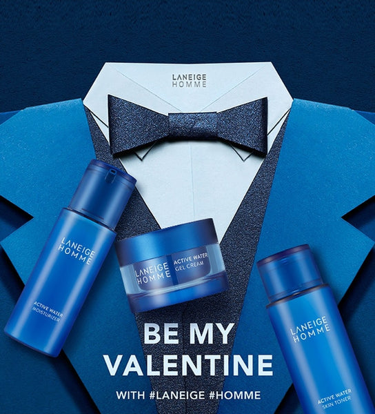 2 x [MEN] LANEIGE Homme Active Water Skin Toner 180ml מקוריאה