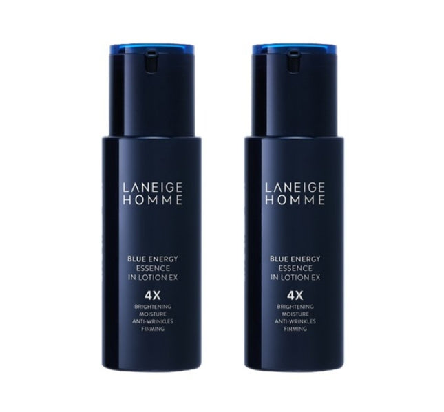 2 x [MEN] LANEIGE Homme Blue Energy Essence in Lotion EX 125ml from Korea by LANEIGE