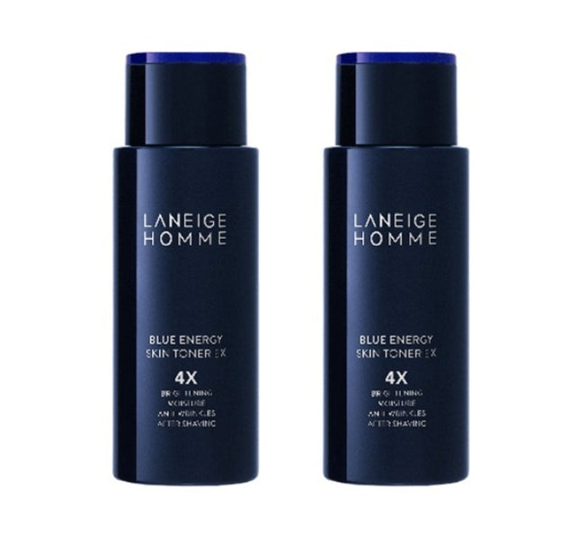 2 x [MEN] LANEIGE Homme Blue Energy Skin Toner EX 180ml from Korea by LANEIGE