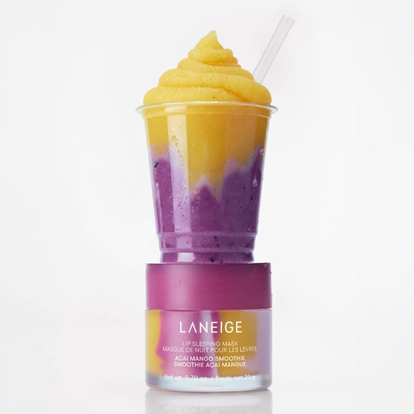 LANEIGE Lip Sleeping Mask Acai Mango Smoothie 20g from Korea