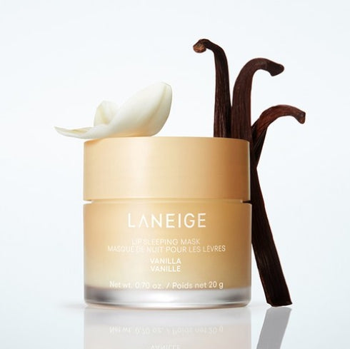 LANEIGE Lip Sleeping Mask EX Vanilla 20g from Korea + LANEIGE Samples(3 Items) by LANEIGE
