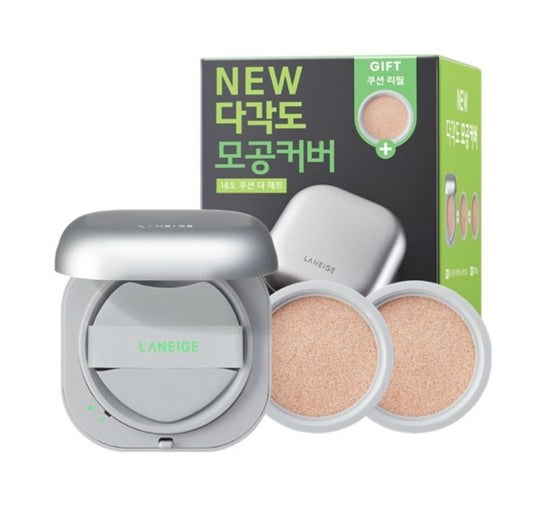 2 x LANEIGE Neo Cushion The Matte #17N (Main 15g + Refill 15g + Refill 15g) SPF 42 PA+++ from Korea