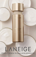 2 x LANEIGE Perfect Renew 3X Emulsion Advanced 130ml + Samples(2 Items) from Korea