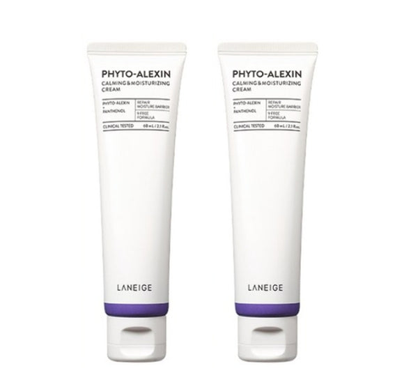 2 x LANEIGE Phyto-Alexin Calming&Moisturizing Cream 60ml from Korea