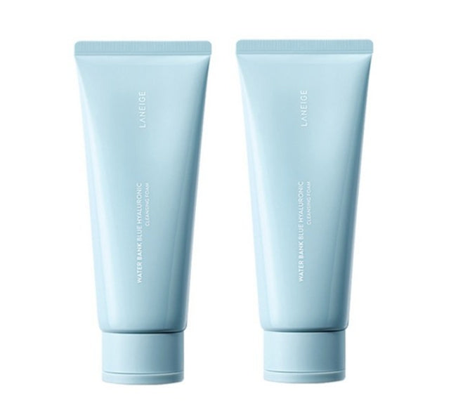 2 x LANEIGE Water Bank Blue Hyaluronic Cleansing Foam 150g from Korea by LANEIGE