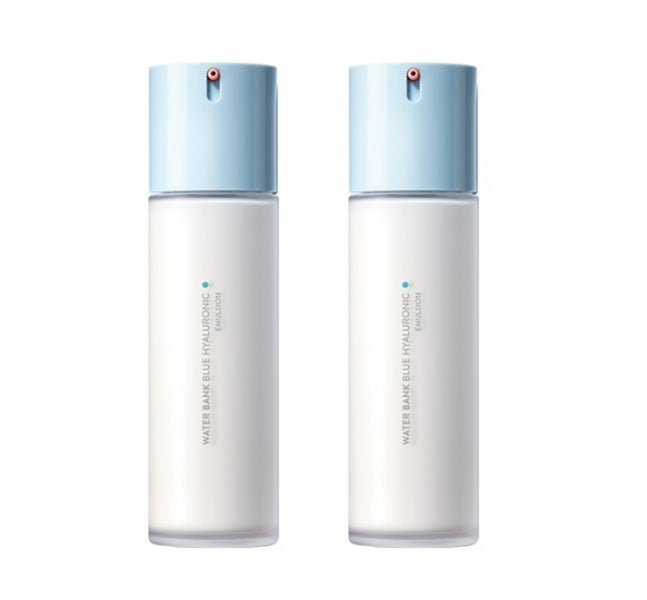 2 x LANEIGE Water Bank Blue Hyaluronic Emulsion for Combination to Oily Skin 120ml from Korea by LANEIGE