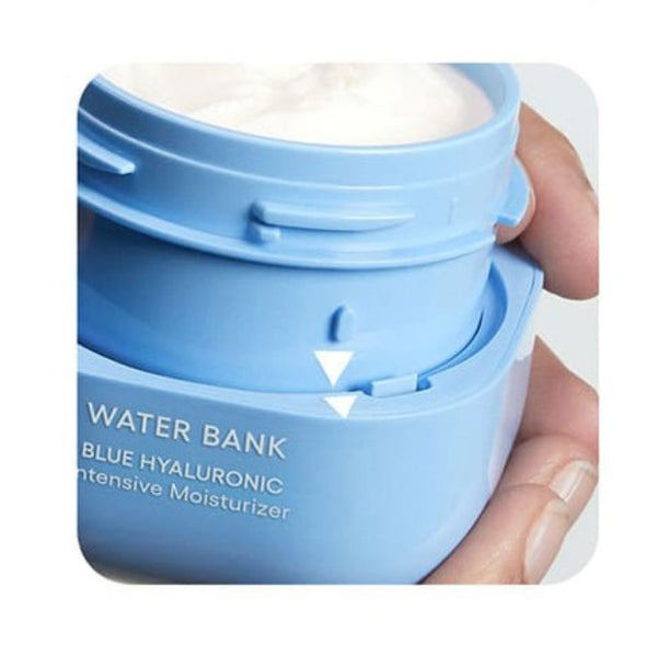 2 x LANEIGE Water Bank Blue Hyaluronic Intensive Cream Refill 50ml + 2 Samples from Korea