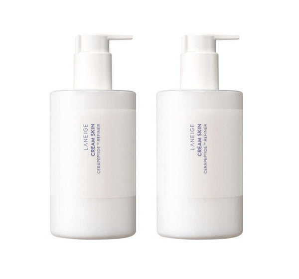 2 x LANEIGE Cream Skin Cerapeptide Refiner 320ml from Korea by LANEIGE