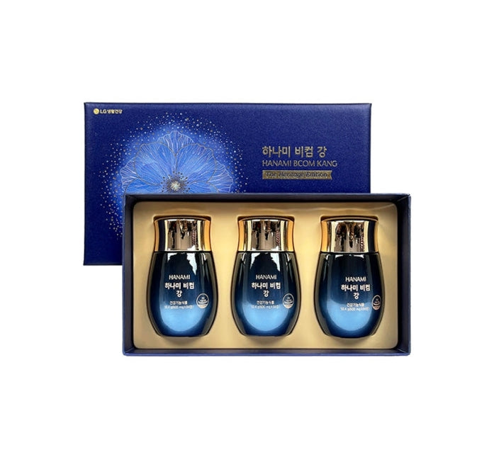 LG H&H Vital Garden HANAMI BCOM KANG Set (3 Bottles) from Korea by LG H&H Vital Garden