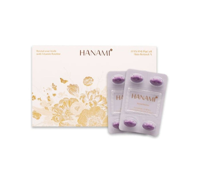 LG H&H Vital Garden HANAMI PlaCell Skin Retinol A (600mg x 56ea) from Korea by LG H&H Vital Garden