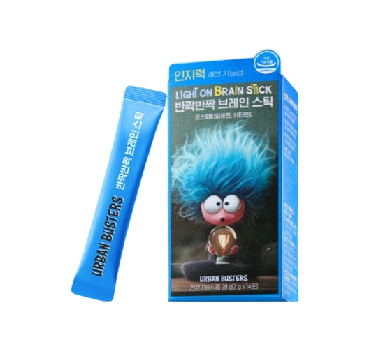 LG H&H Vital Garden Urban Busters Light On Brain Stick (14 Sticks) from Korea