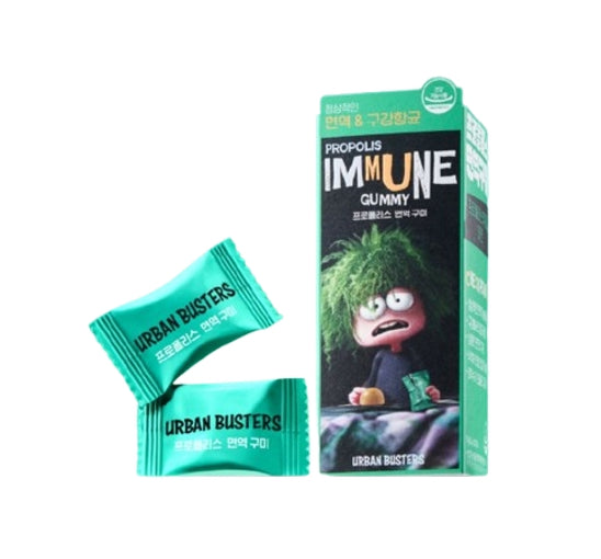 LG H&H Vital Garden Urban Busters Propolis Immunity Gummies (30-day supply) from Korea
