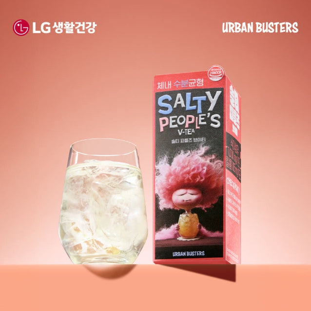 LG H&H Vital Garden Urban Busters Salty People`s V-Tea  (14 Sticks) from Korea
