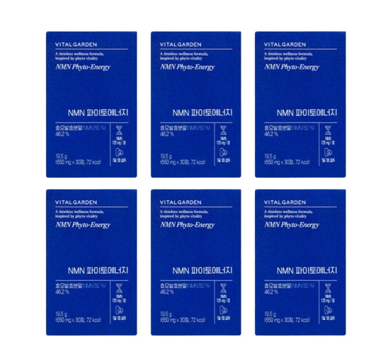 6 x LG H&H Vital Garden NMN Phyto-Energy (30 Tablets) from Korea