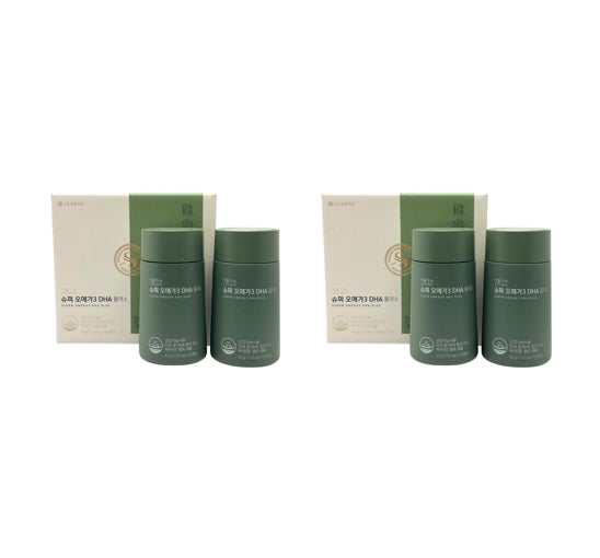 2 x LG H&H Vital Garden Super Omega3 DHA Plus (112 Capsules) from Korea