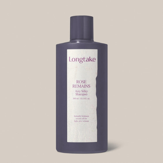 LONGTAKE Rose Remains Airy Sillky Shampoo 300ml from Korea