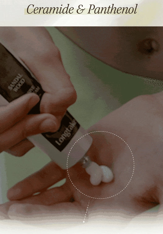 LONGTAKE Sandalwood Intensive Body Lotion 200ml + Hand Cream 50ml from Korea by Longtake