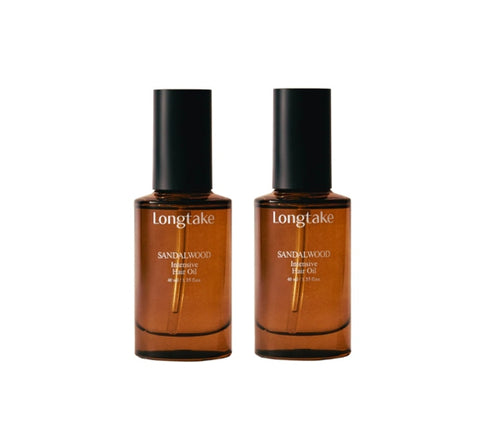[NEW] 2 X LONGTAKE Sandalwood Intensive Hair Oil 40ml from Korea by Longtake