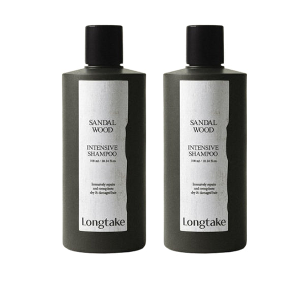 2 x LONGTAKE Sandalwood Intensive Shampoo 300ml from Korea by Longtake