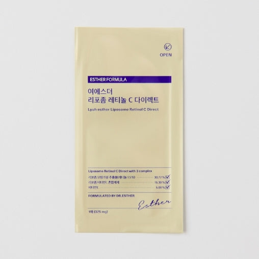 ESTHER FORMULA Liposom Retinol C Direct, 30 Sheets from Korea_KT by ESTHER FORMULA