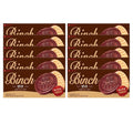 10 x Lotte Binch Half Chocolate Biscuits – 102g Korean Snack