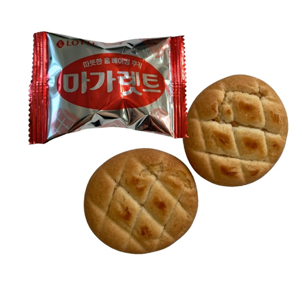 2 x Lotte Margaret Original Soft Cookies with Nuts 352g – Korean Snack by Lotte