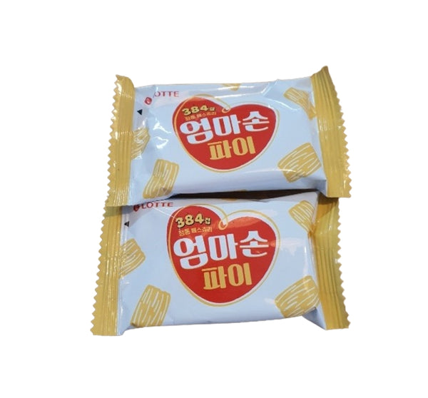 3 x Lotte Mom’s Hand Pie 254g – Crispy Korean Butter Pastry Cookies from Korea by Lotte