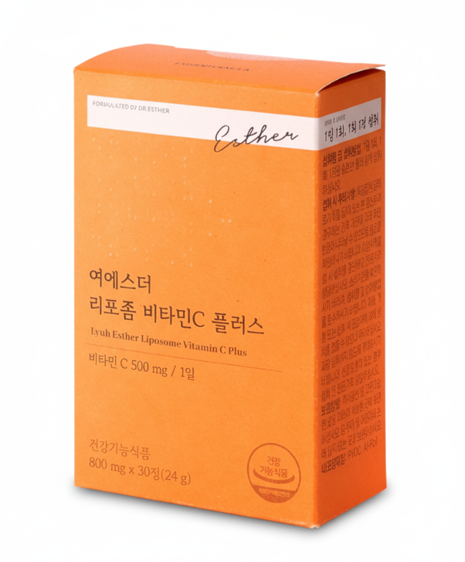 ESTHER FORMULA Lyuh Esther Liposome Vitamin C Plus 30 Capsules from Korea