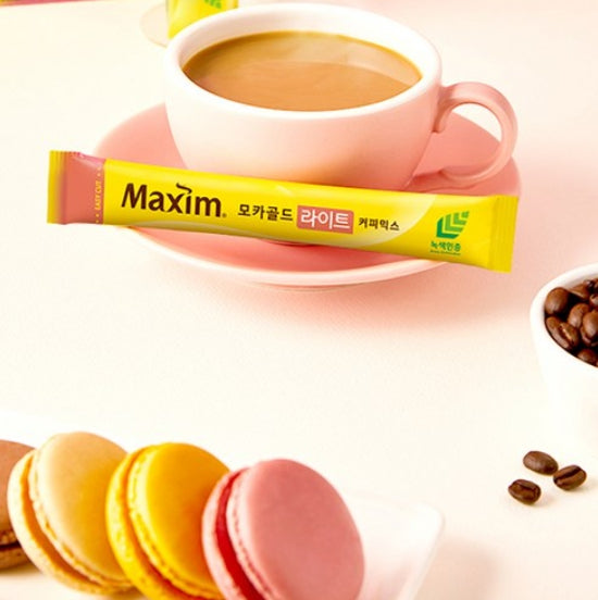 Maxim Mocha Gold Light 50 Sticks from Korea by Maxim