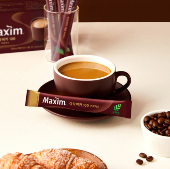 Maxim Arabica 100 Coffee Mix 50 Sticks from Korea by Maxim