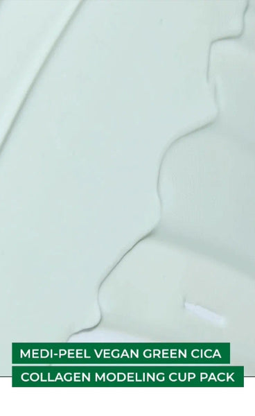 4 X MEDI-PEEL Collagen Vegan Green Cica Modeling Cup Pack 28g (1 serving) from Korea by MEDI-PEEL